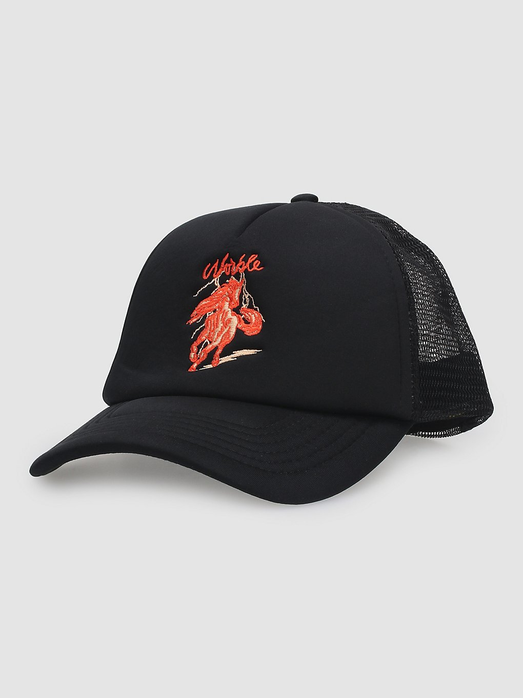 Worble Ol'pony Trucker petje zwart