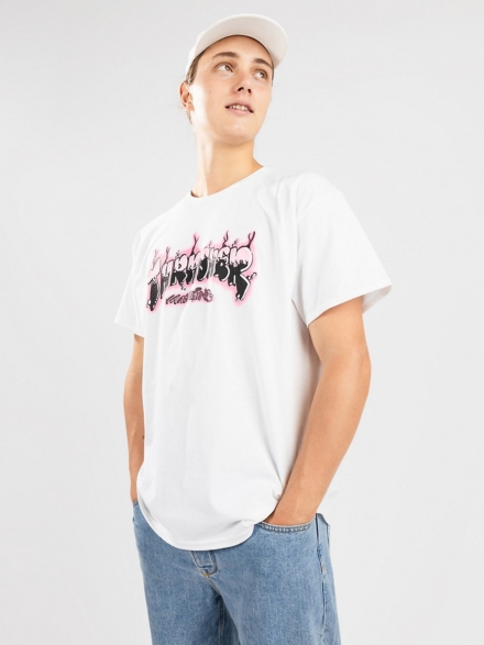 Thrasher Airbrush T-Shirt wit