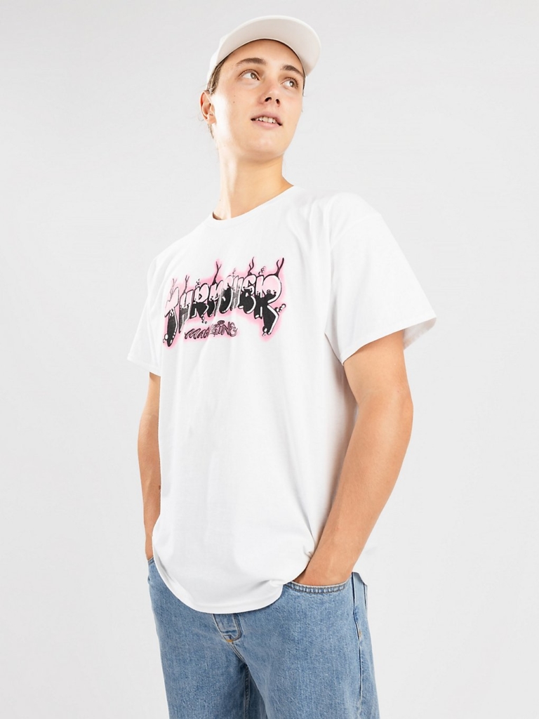 Thrasher Airbrush T-Shirt wit