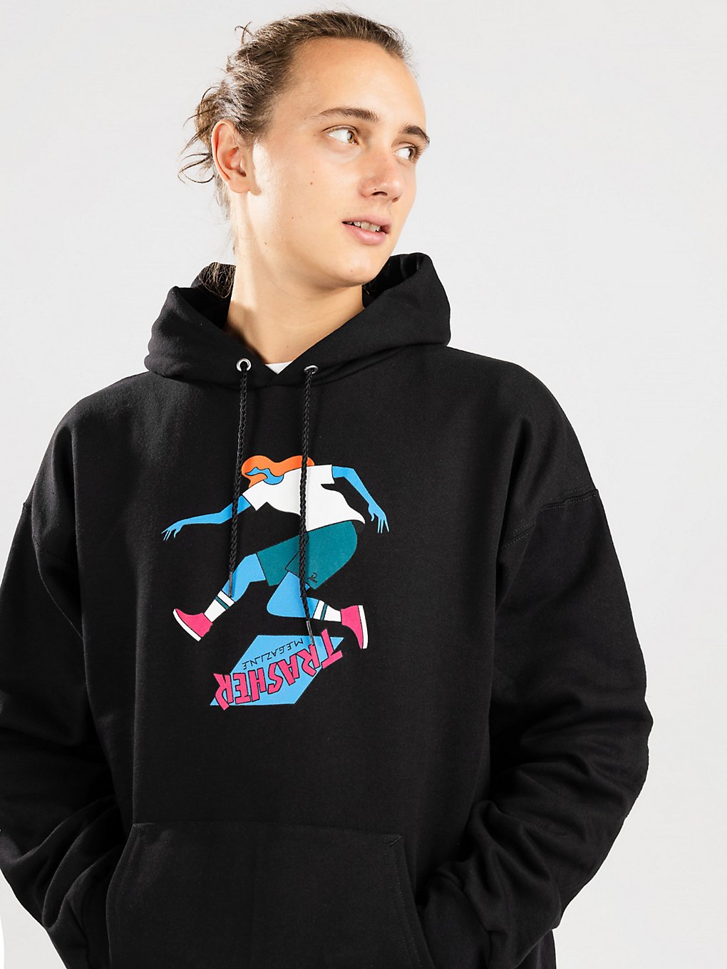 Thrasher Tre By Parra Hoodie zwart