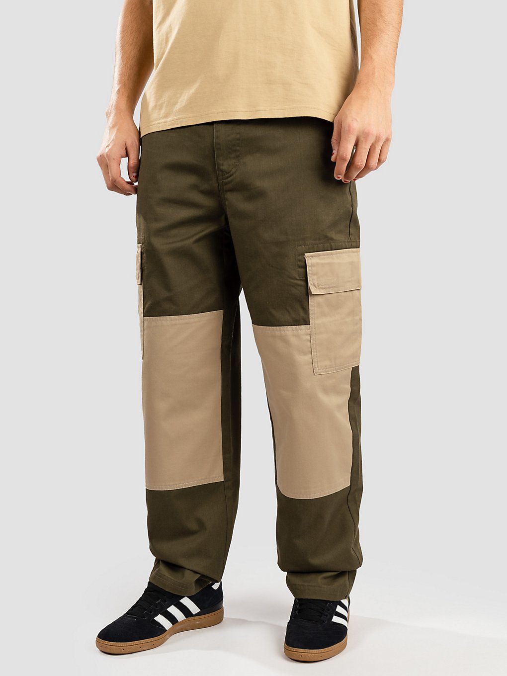 Empyre Sk8 Blocked Cargo Broek groen