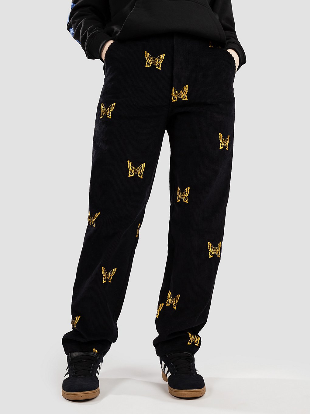 Lurking Class Butterfly Cords Broek zwart