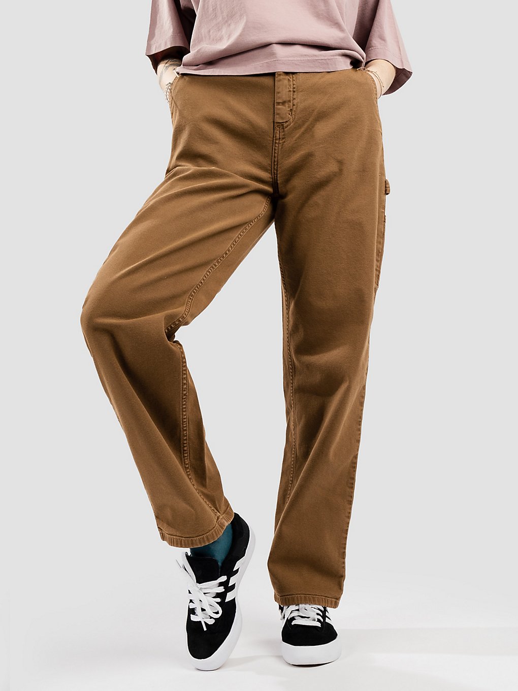 Carhartt WIP Pierce Straight Broek bruin