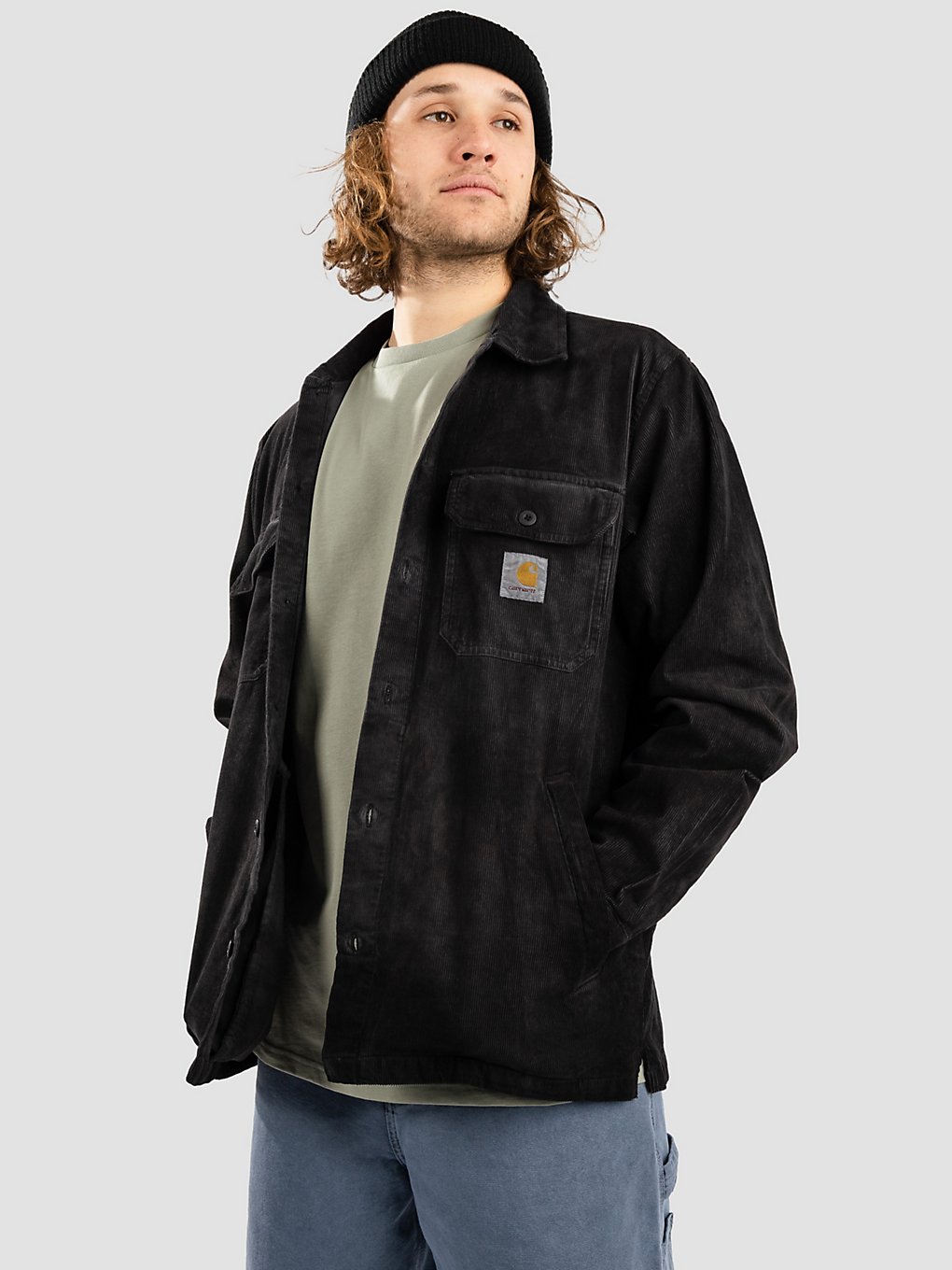 Carhartt WIP Dixon Chromo Shirt Jas zwart