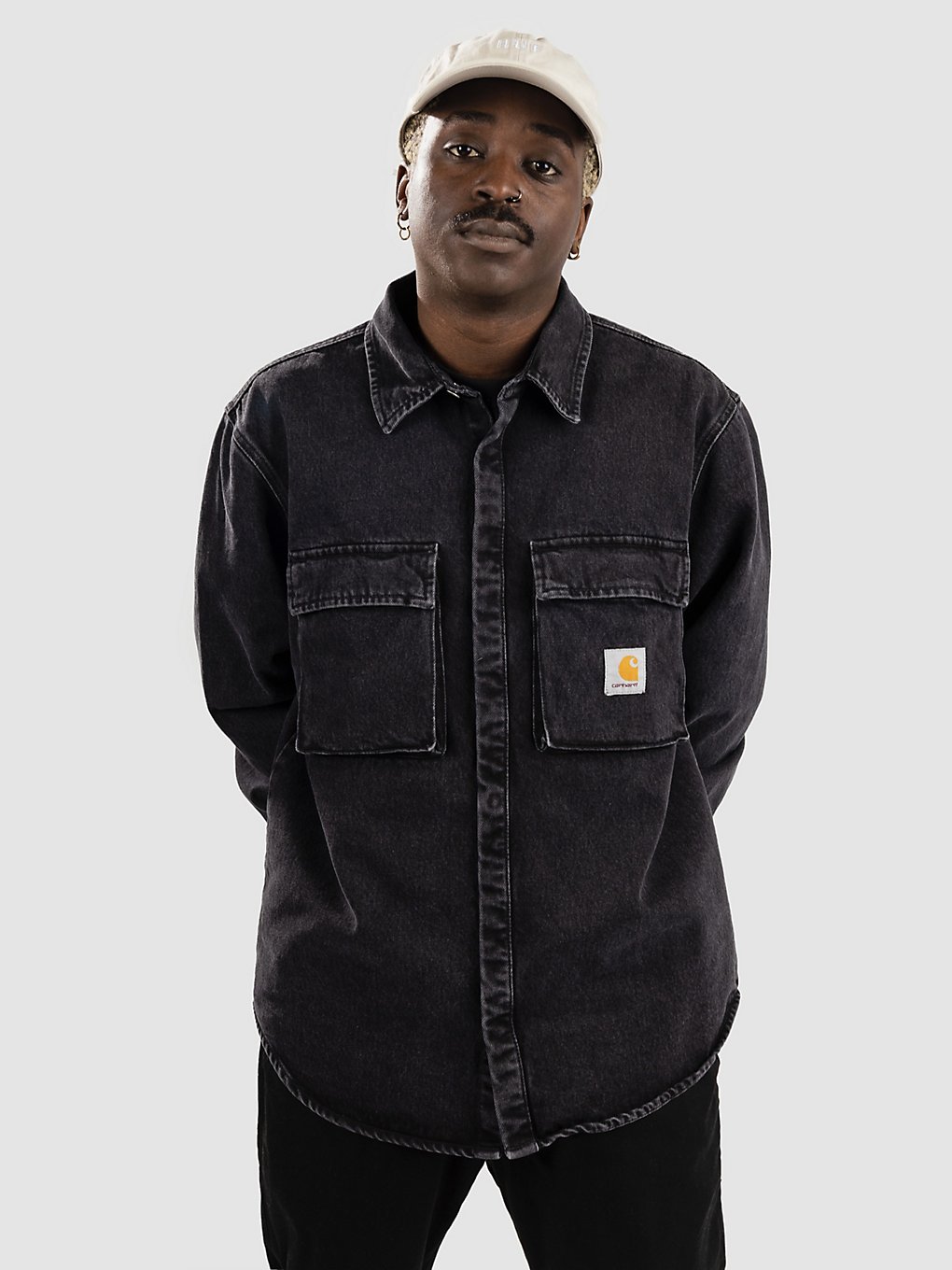 Carhartt WIP Monterey Shirt Jas zwart