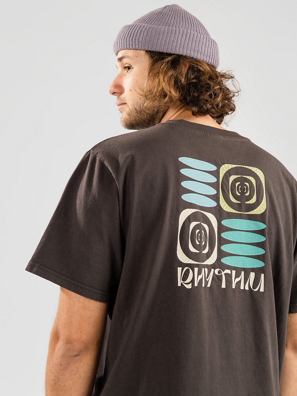 Rhythm Notch T-Shirt zwart