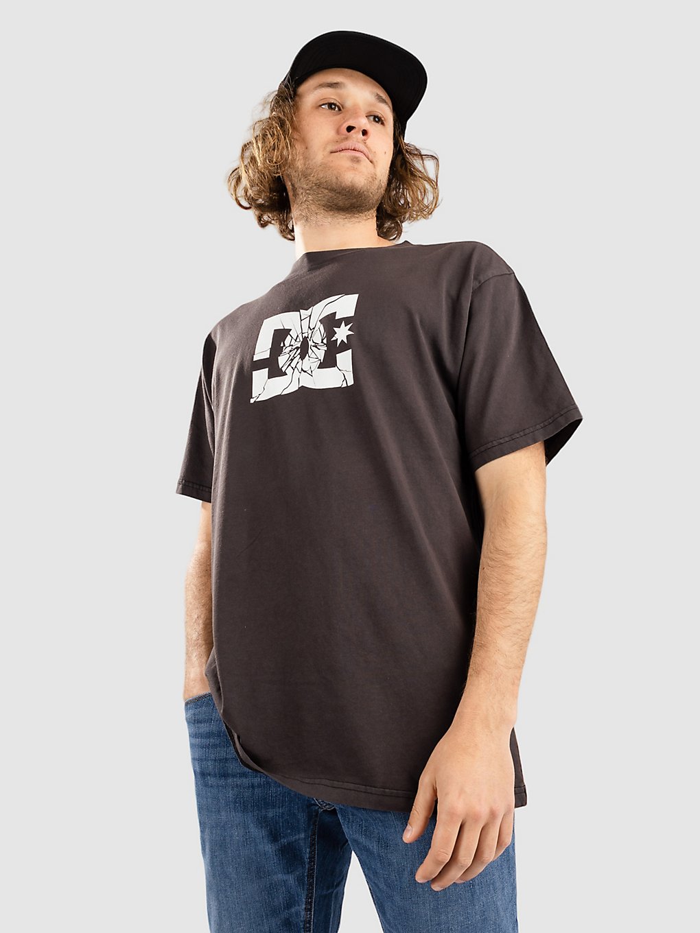 DC Shatter T-Shirt zwart