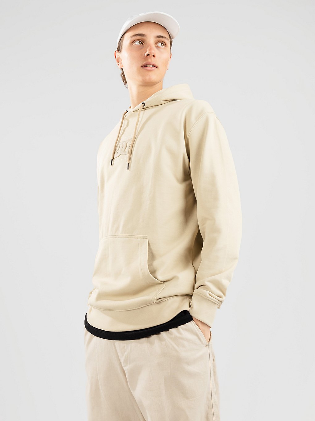 DC Anafront Hoodie bruin