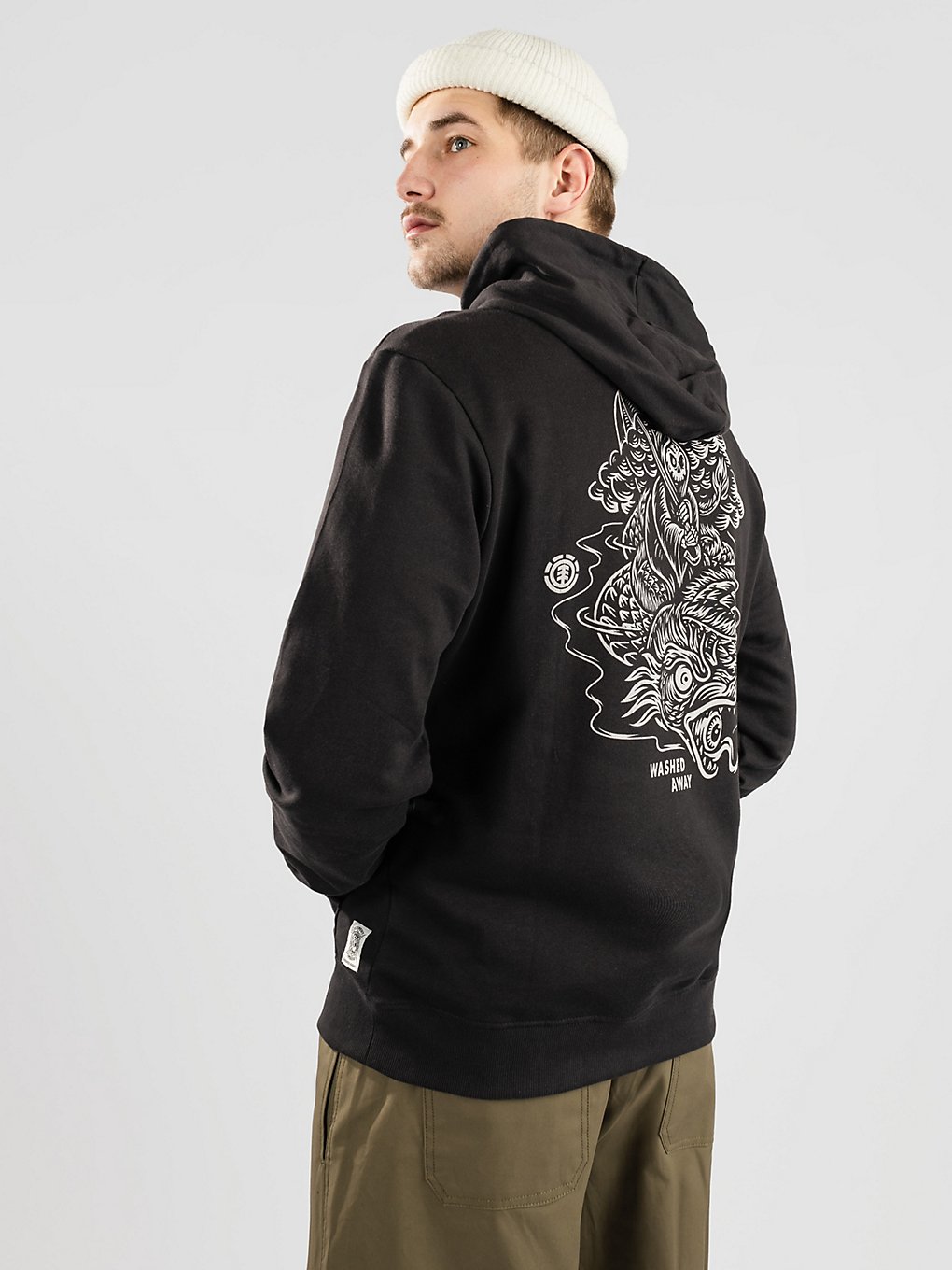 Element Passenger Hoodie zwart