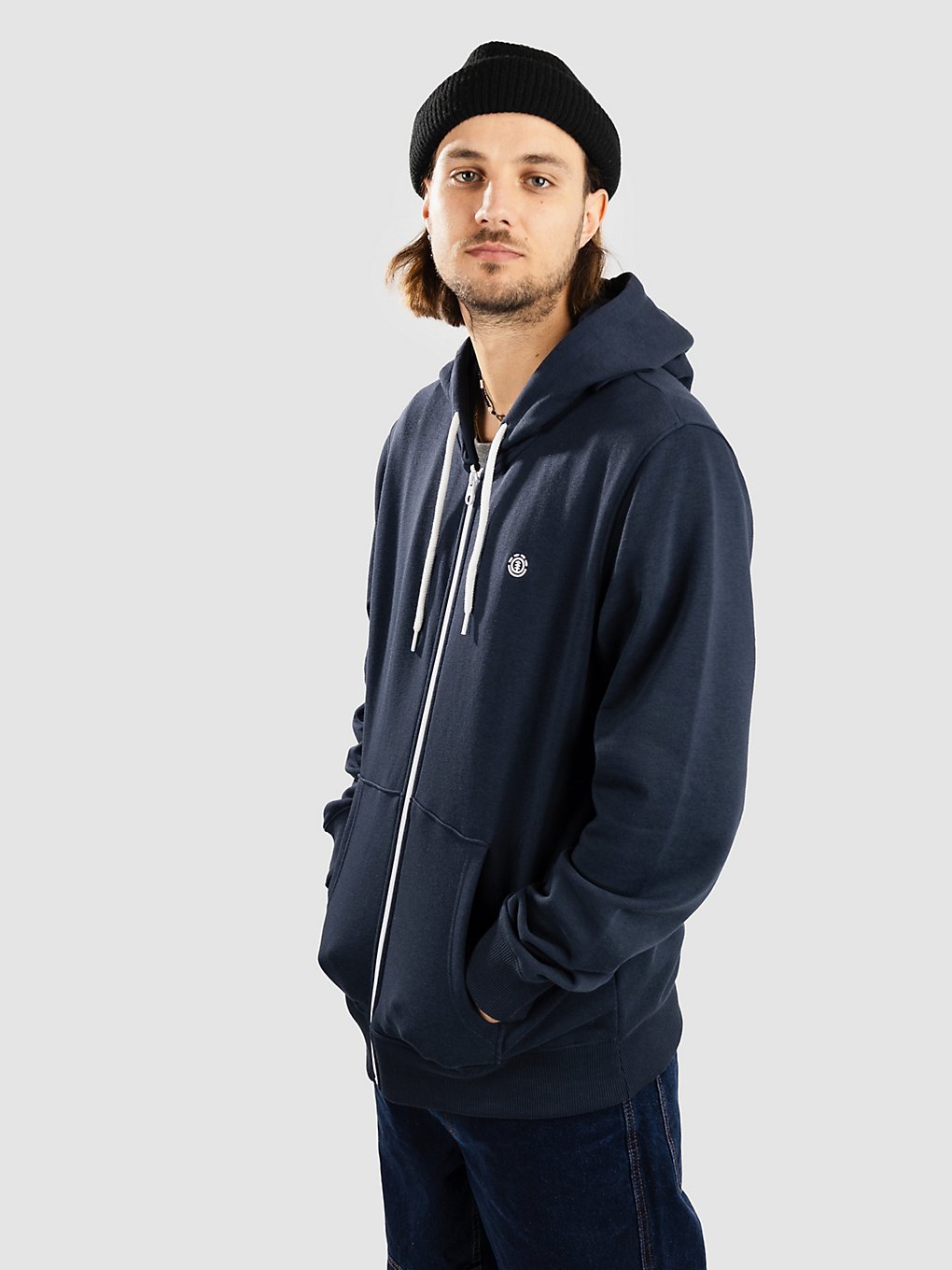 Element Cornell Classic Zip Hoodie blauw