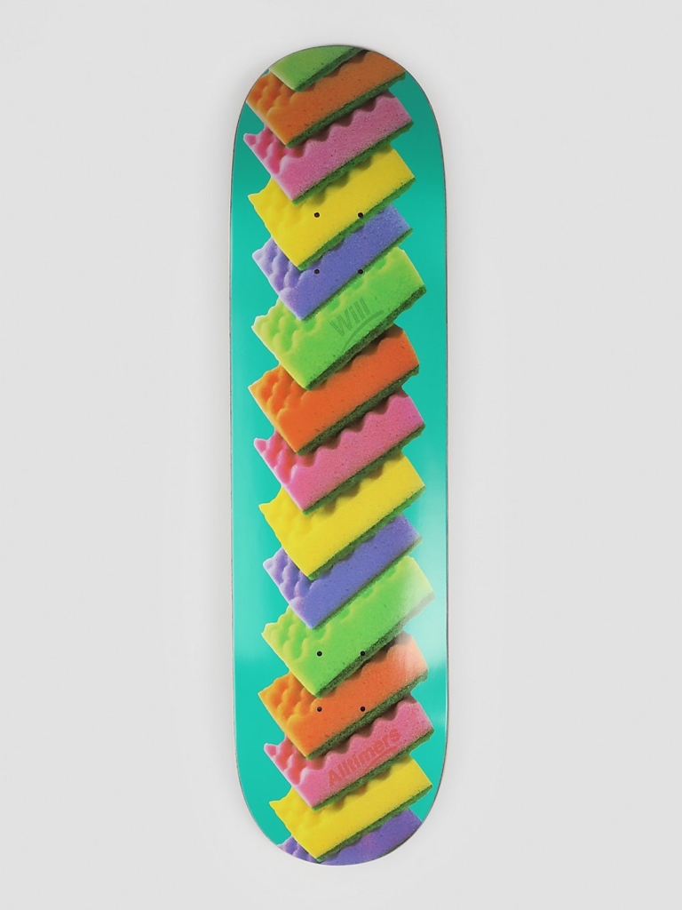 Alltimers Clean Up Will 8.25″ Skateboard deck patroon