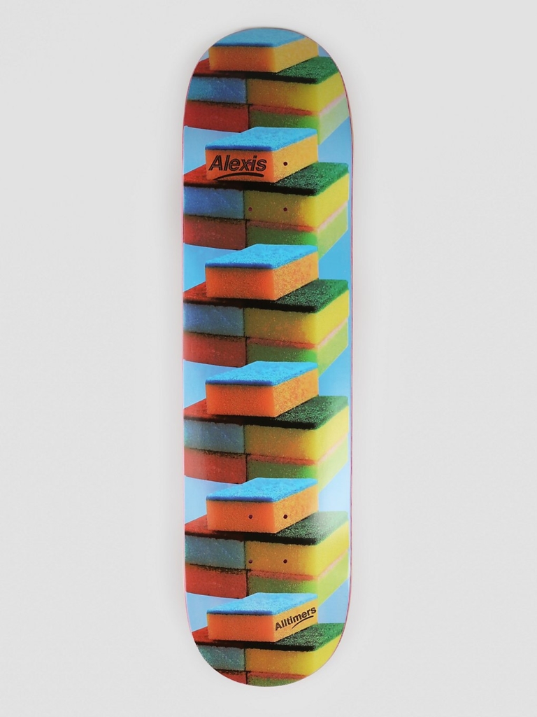 Alltimers Clean Up Alexis 8″ Skateboard deck patroon