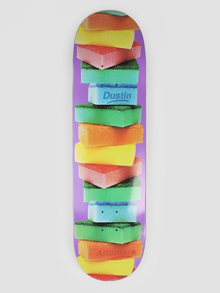 Alltimers Clean Up Dustin 8.5″ Skateboard deck patroon