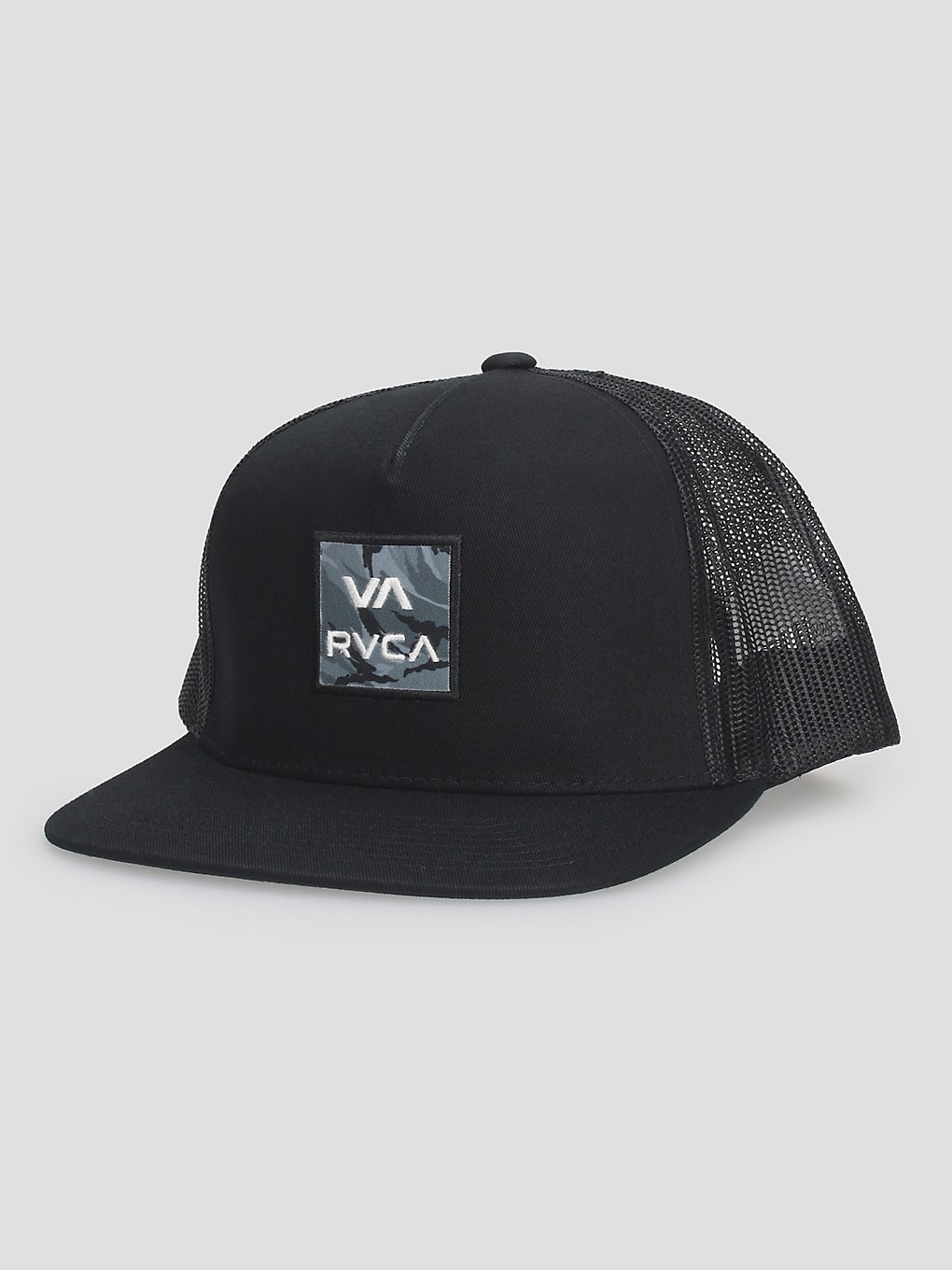 RVCA Va ATW Print Trucker petje zwart