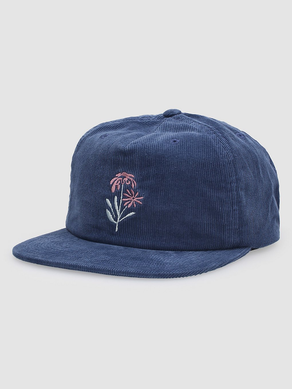 RVCA Bloomed Claspback petje blauw