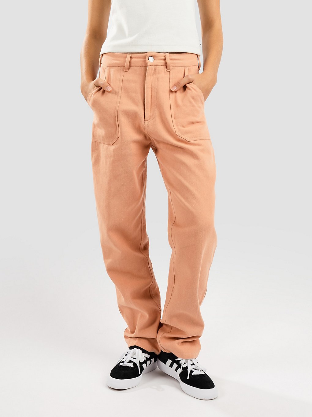 RVCA Recession Twill Broek bruin