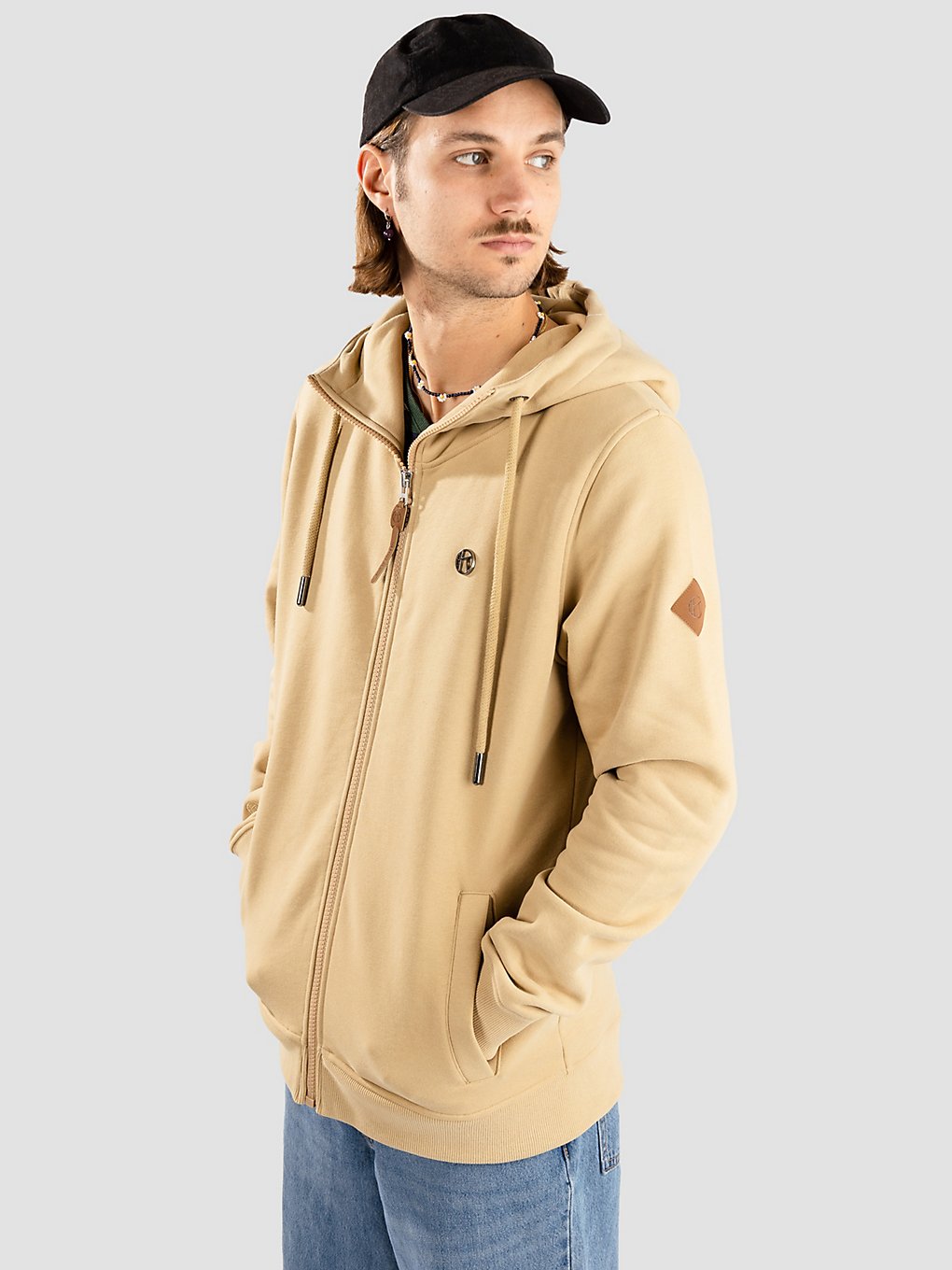 Kazane Pure Land Zip Hoodie bruin