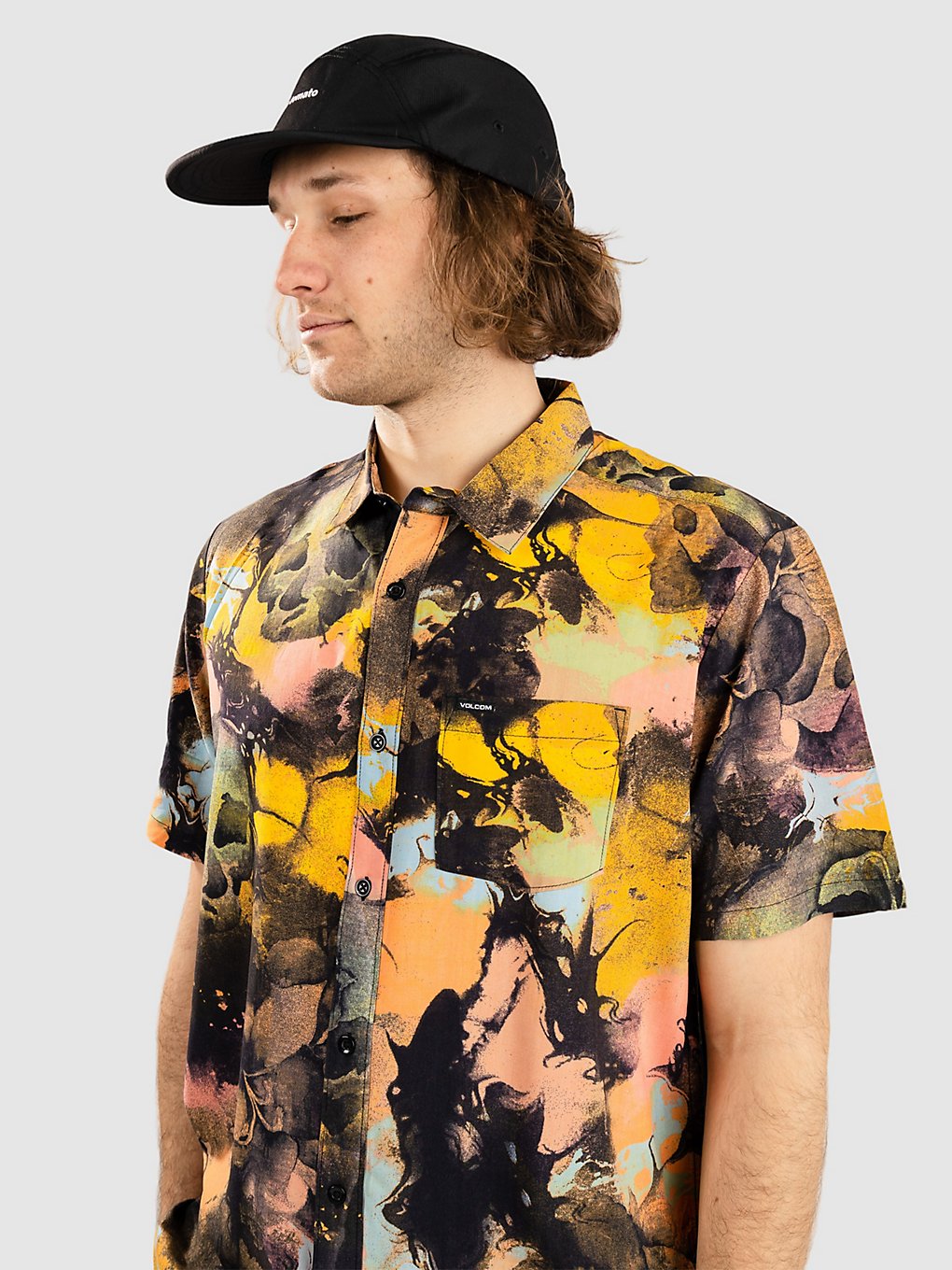 Volcom Skulli Print Hemd patroon