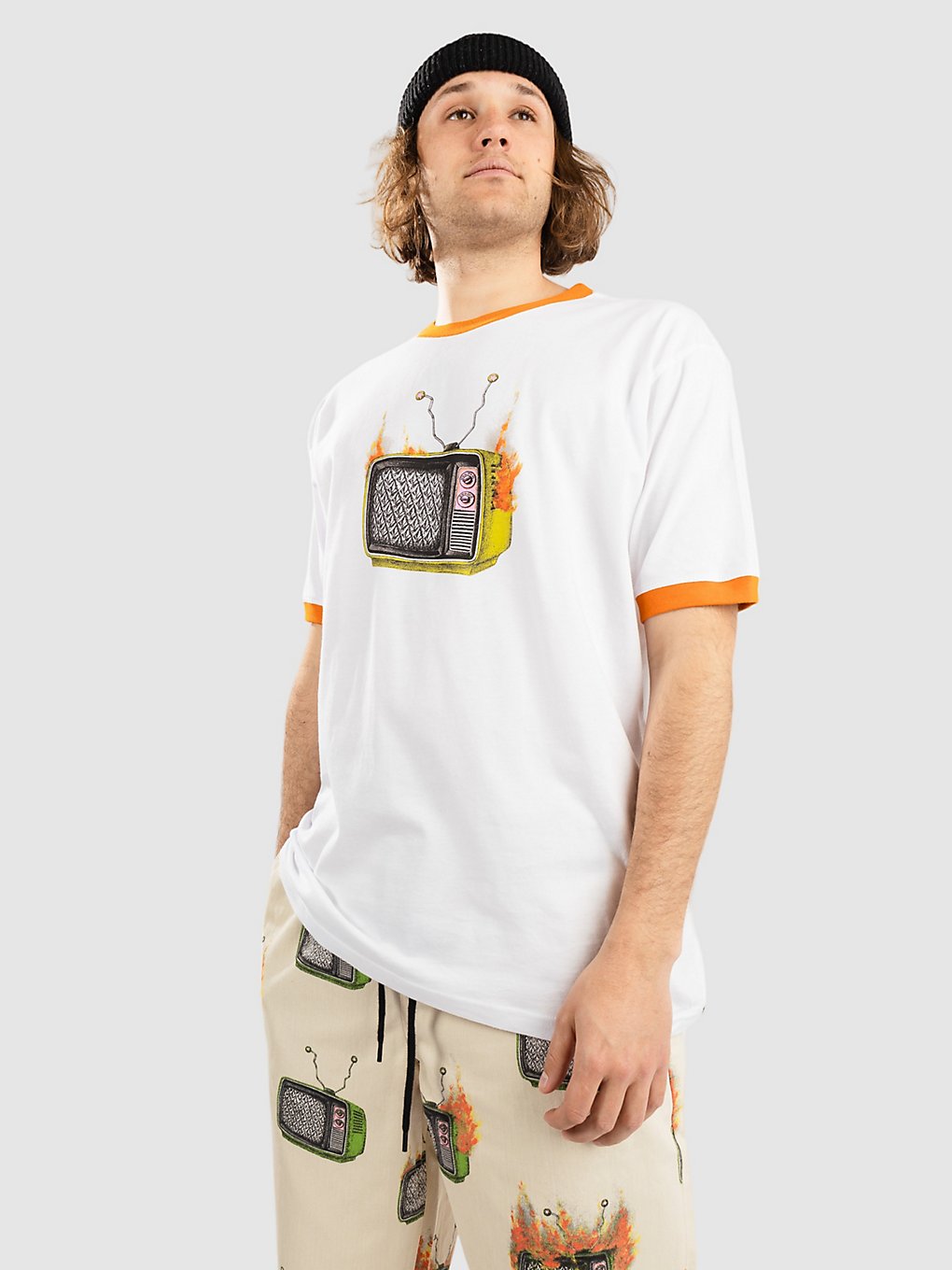 Volcom Fa Stoneyvision T-Shirt wit