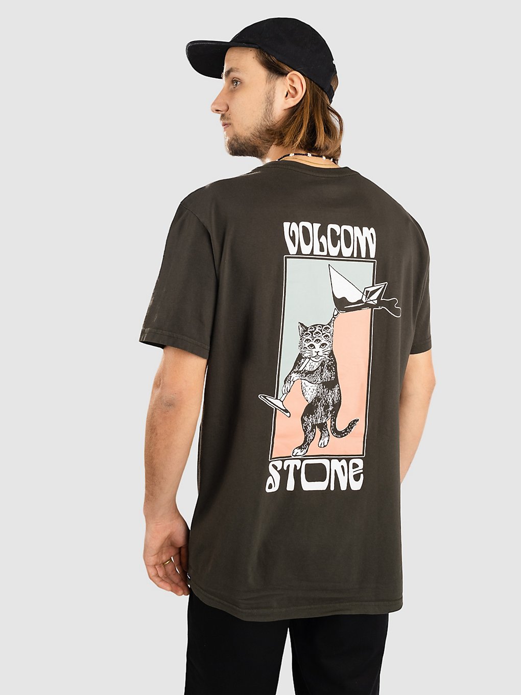 Volcom Feline T-Shirt zwart