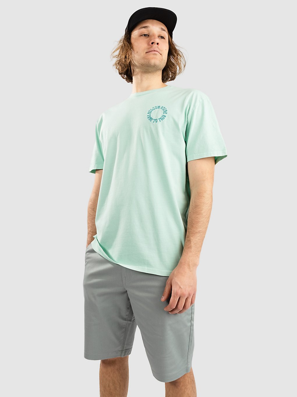 Volcom Circle Emb T-Shirt groen