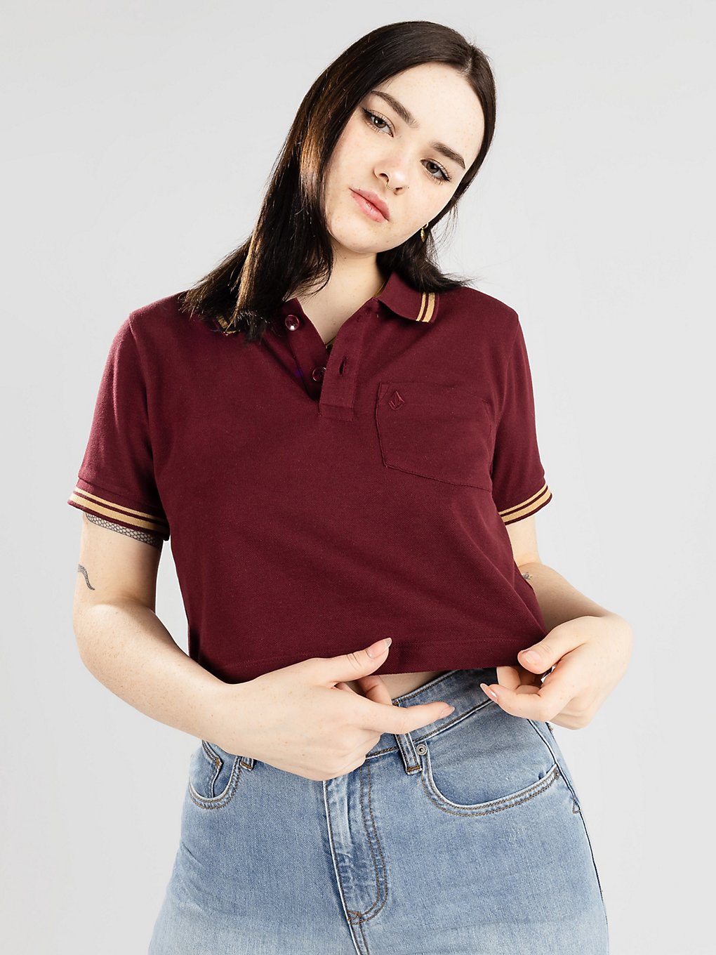 Volcom Poolup Polo rood