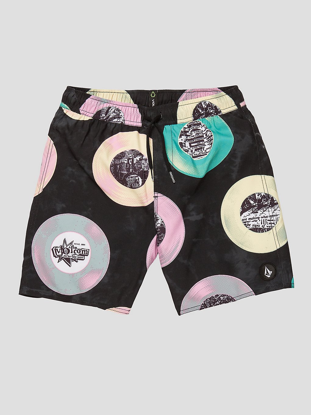 Volcom V Ent Lp Trunk Boardshorts zwart