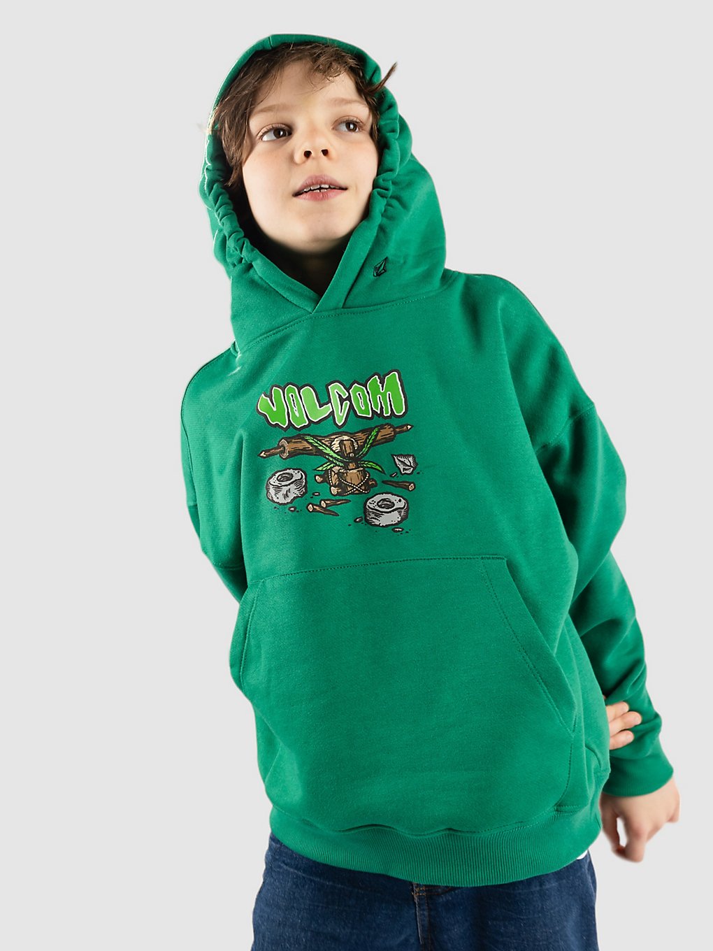 Volcom Fa Todd Bratrud Hoodie groen