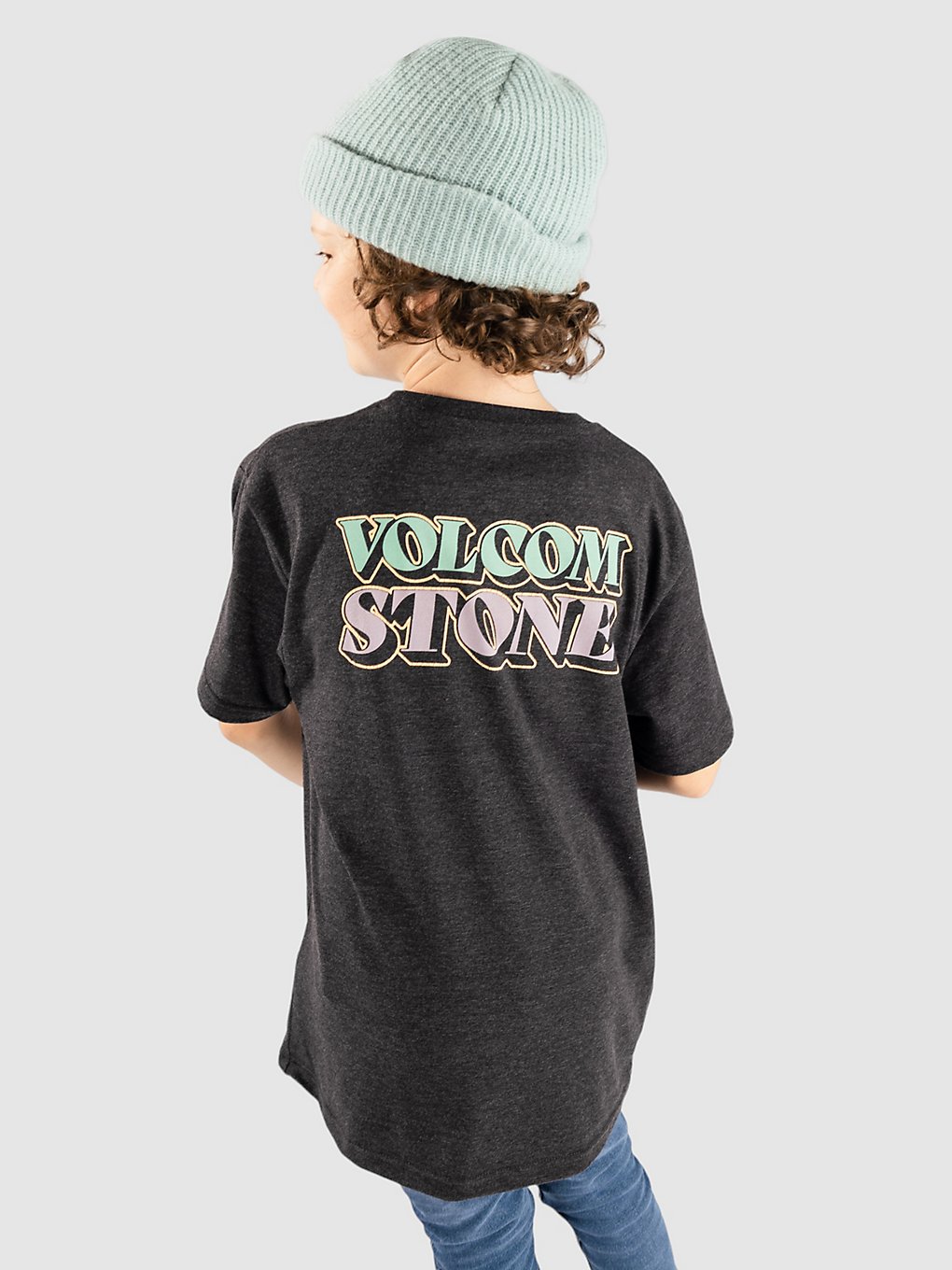 Volcom Stript T-Shirt zwart