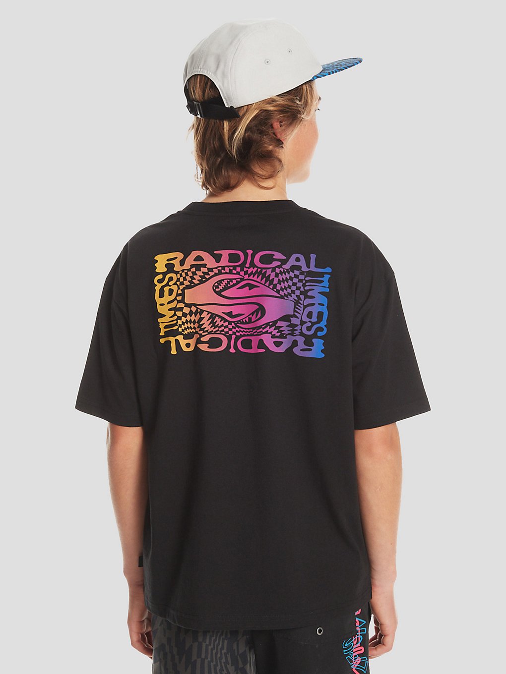 Quiksilver Radical Flag T-Shirt zwart