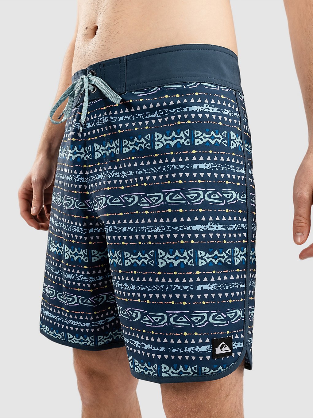 Quiksilver Surfsilk Scallop 18 Boardshorts blauw