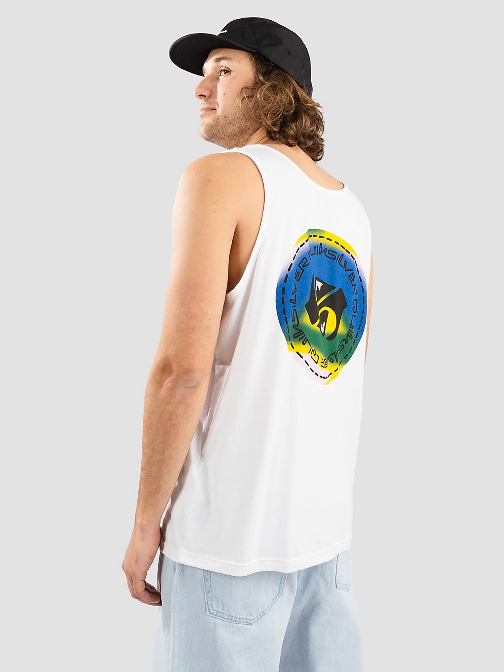 Quiksilver Color Flow Tanktop wit