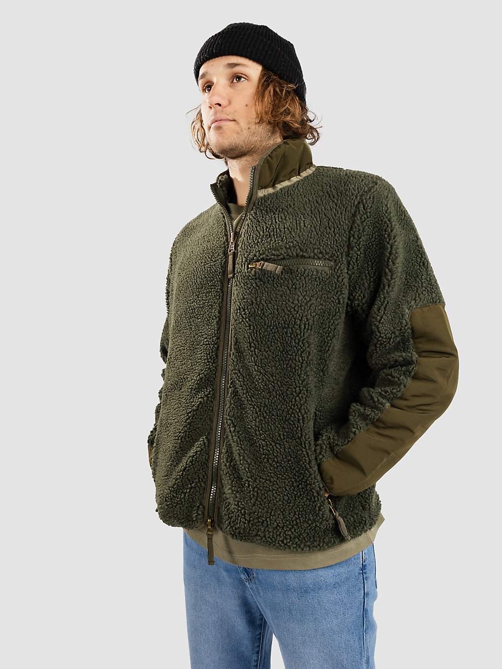 Stan Ray High Pile Fleece Jas groen