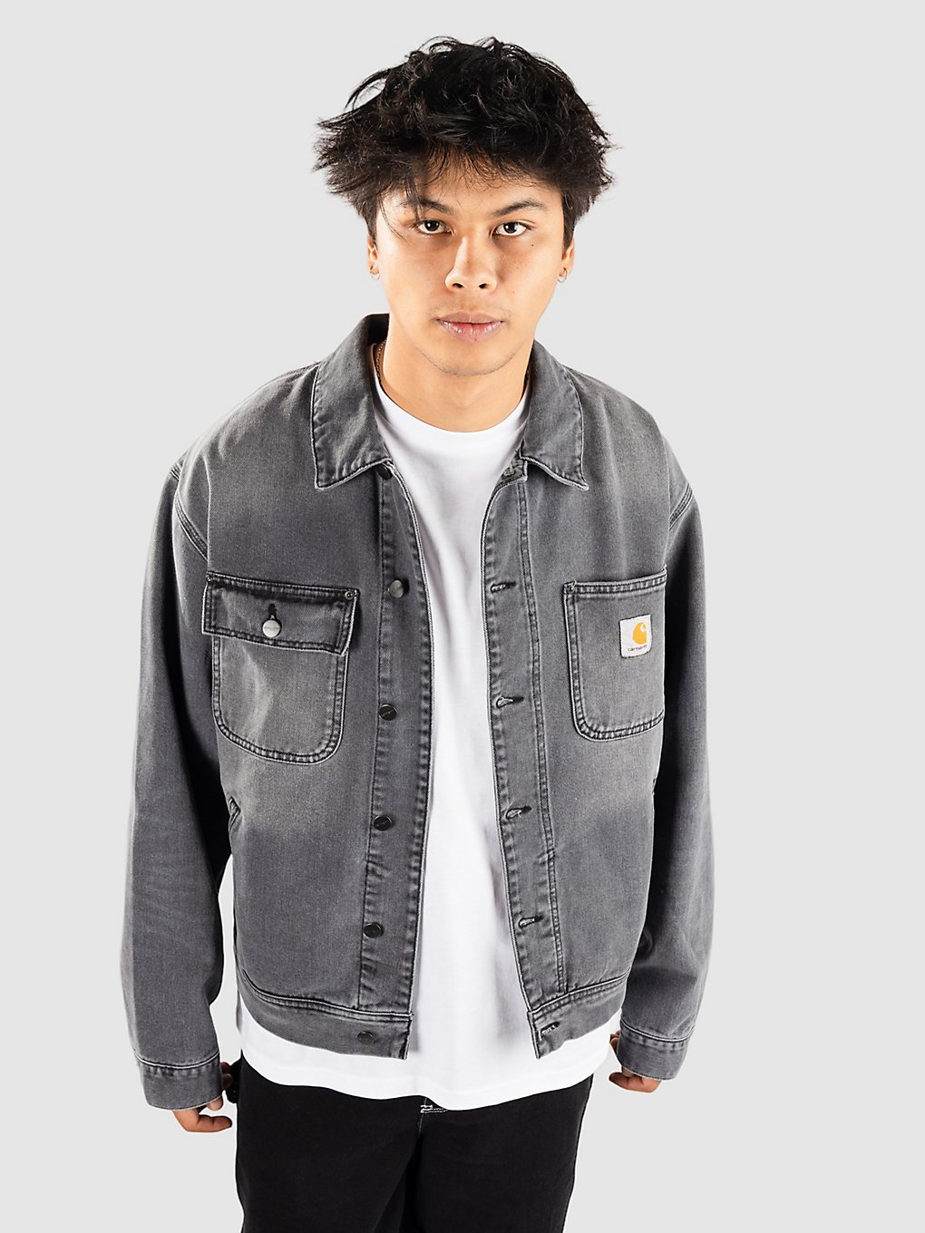 Carhartt WIP Saledo Jas zwart