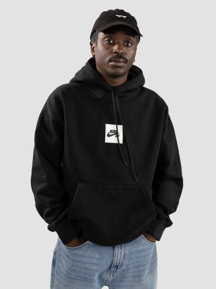 Nike SB Fleece Box Logo Hoodie zwart