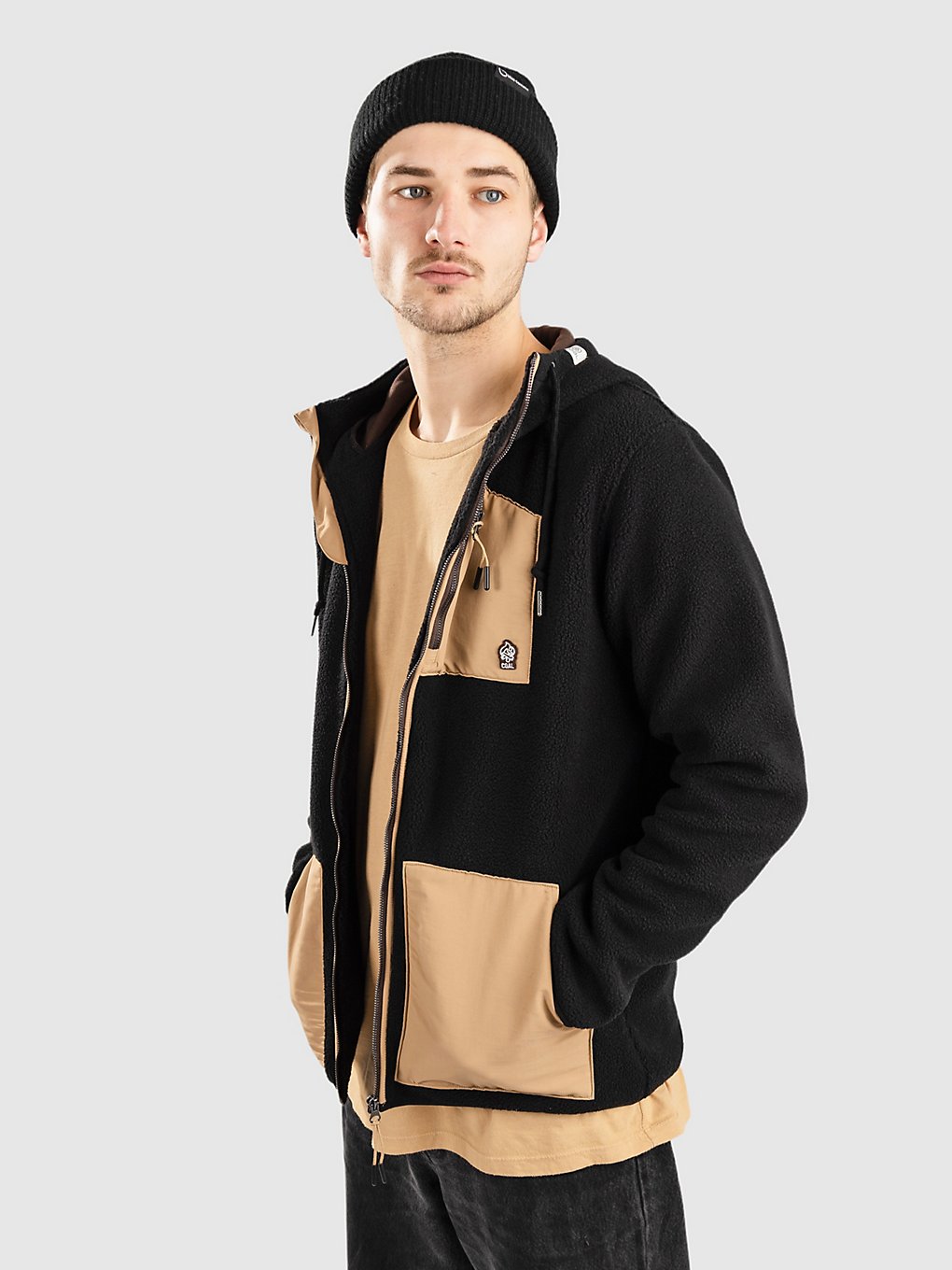 Coal Hot Springs Zip Hoodie zwart