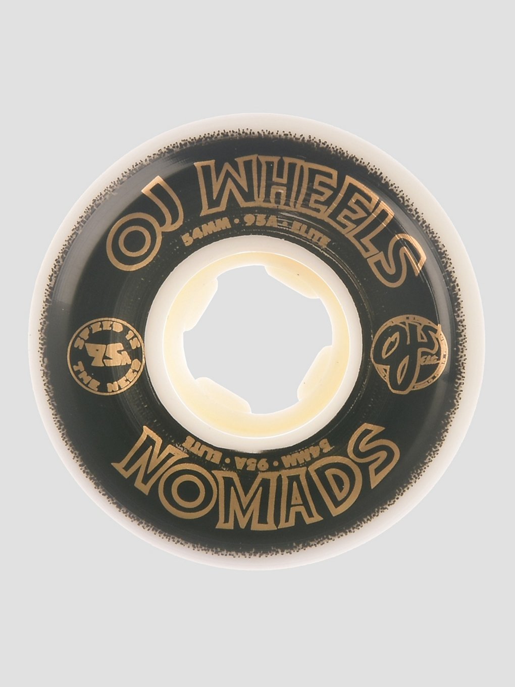 OJ Wheels Elite Nomads 95A OJ 53mm Wielen wit