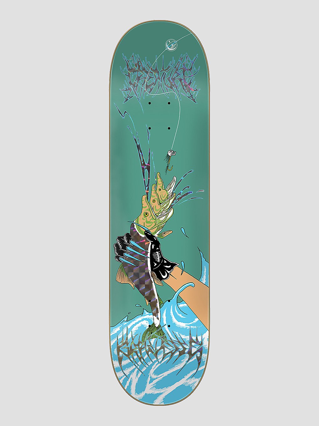 Creature Gravette Handler 8.3" Skateboard deck blauw