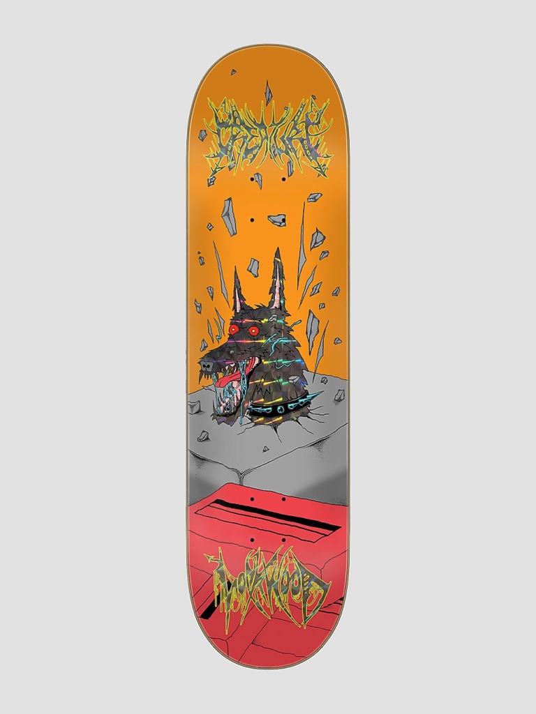 Creature Lockwood Handler 8.25″ Skateboard deck oranje