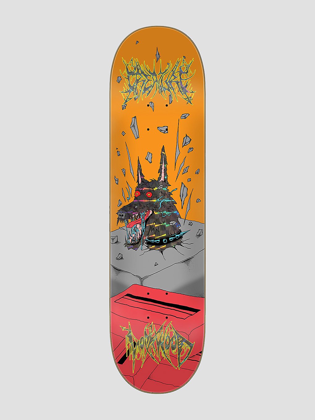 Creature Lockwood Handler 8.25" Skateboard deck oranje