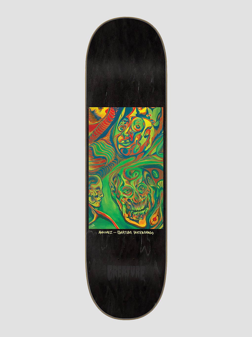 Creature Martinez Time Warp LG 8.6" Skateboard deck zwart