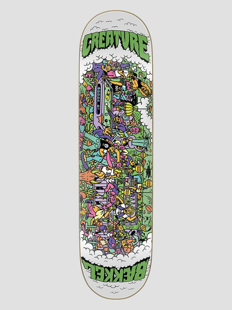 Creature Baekkel Bar Crawl SM 8.0″ Skateboard deck wit