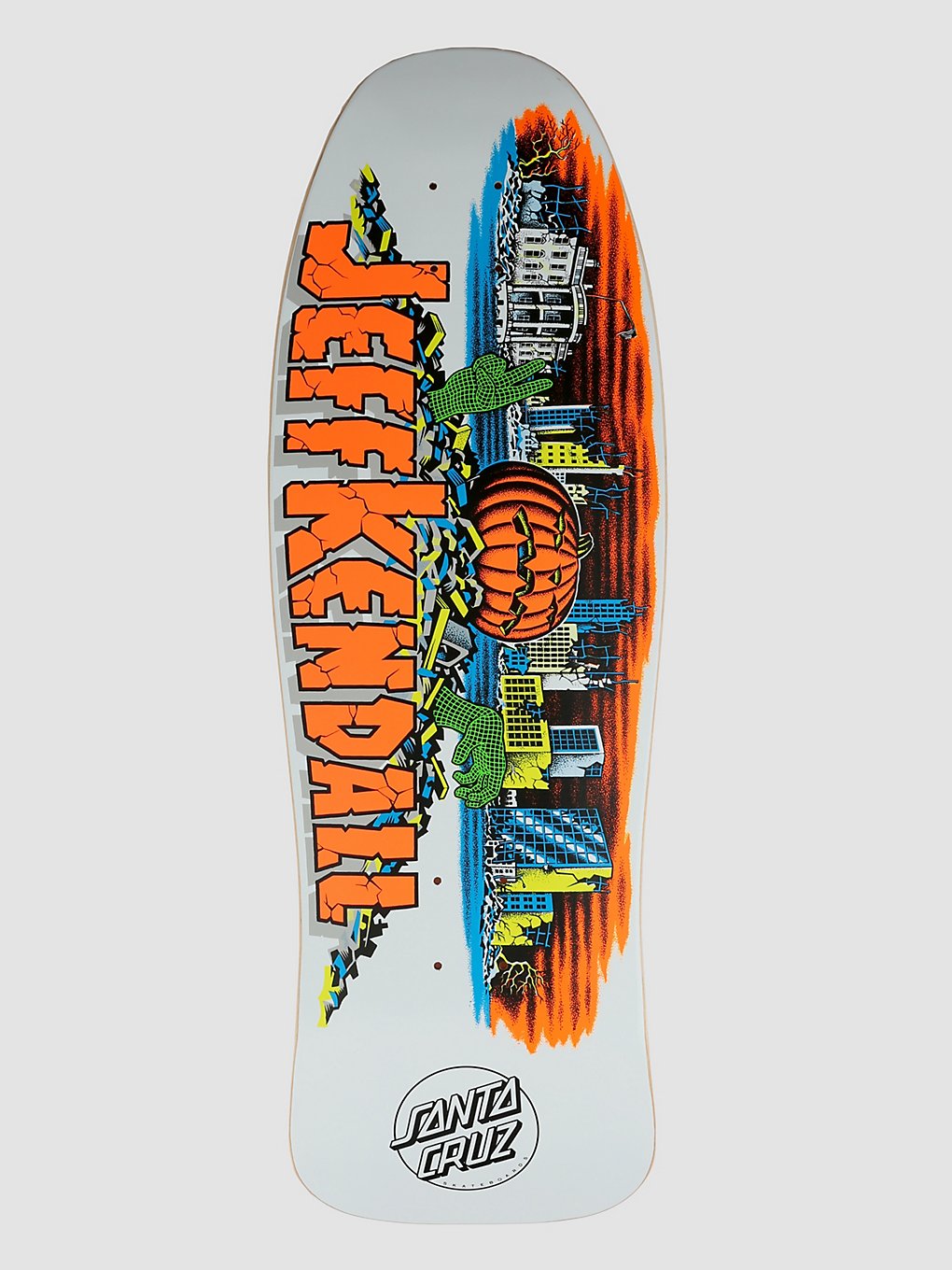 Santa Cruz Kendall Pumpkin Reissue 10.0" Skateboard deck wit