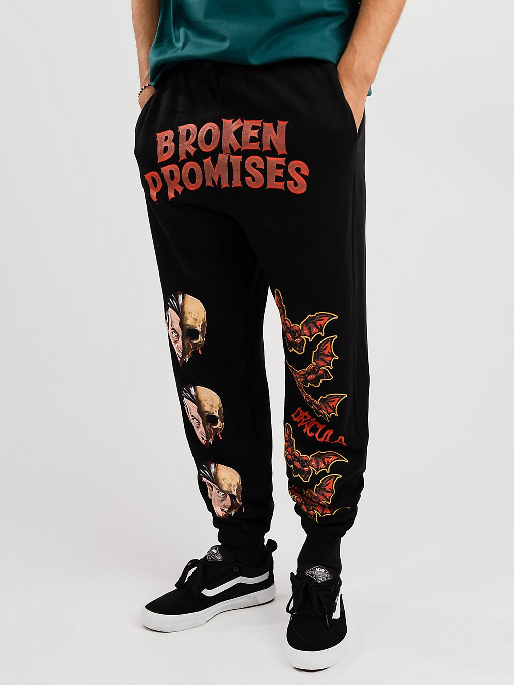 Broken Promises Dracula The Count Joggingbroek zwart