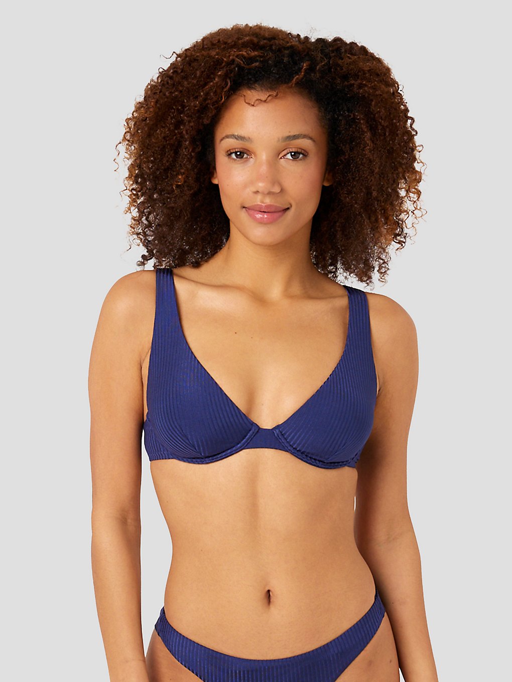 Rip Curl Modern Rib B/C Cup Bikini top blauw