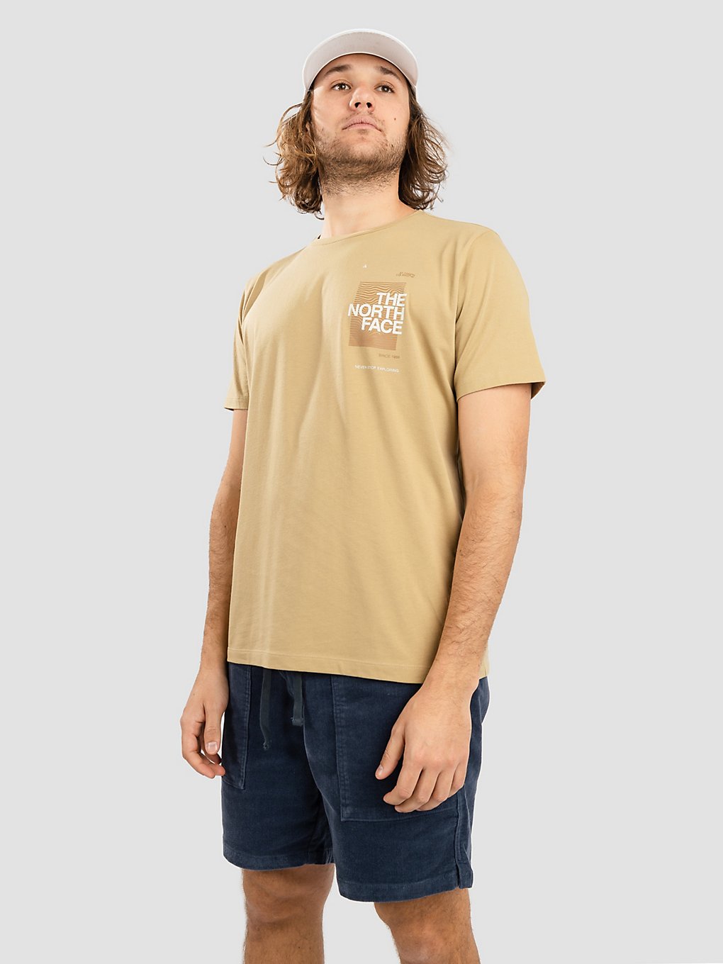 THE NORTH FACE Foundation Graphic T-Shirt bruin