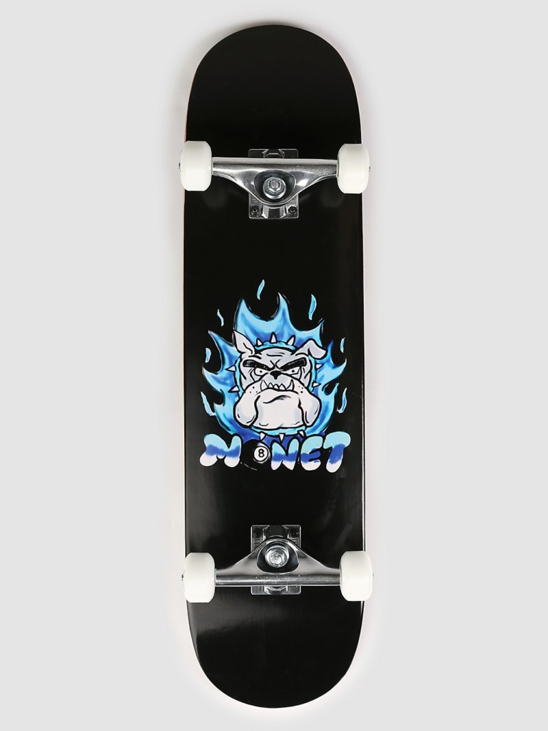 Monet Skateboards Bullie Dog 8.0″ Complete zwart