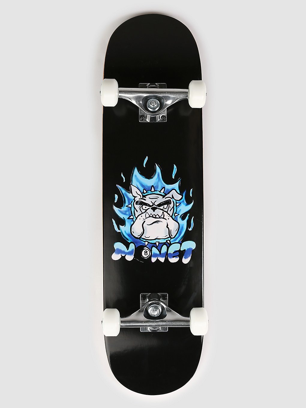 Monet Skateboards Bullie Dog 8.0" Complete zwart