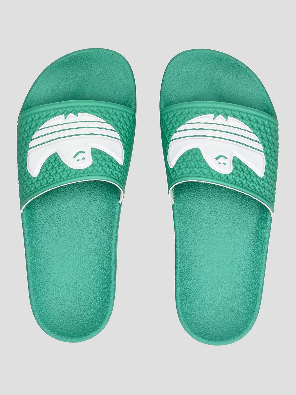 adidas Skateboarding Shmoofoil Slide Sandalen groen