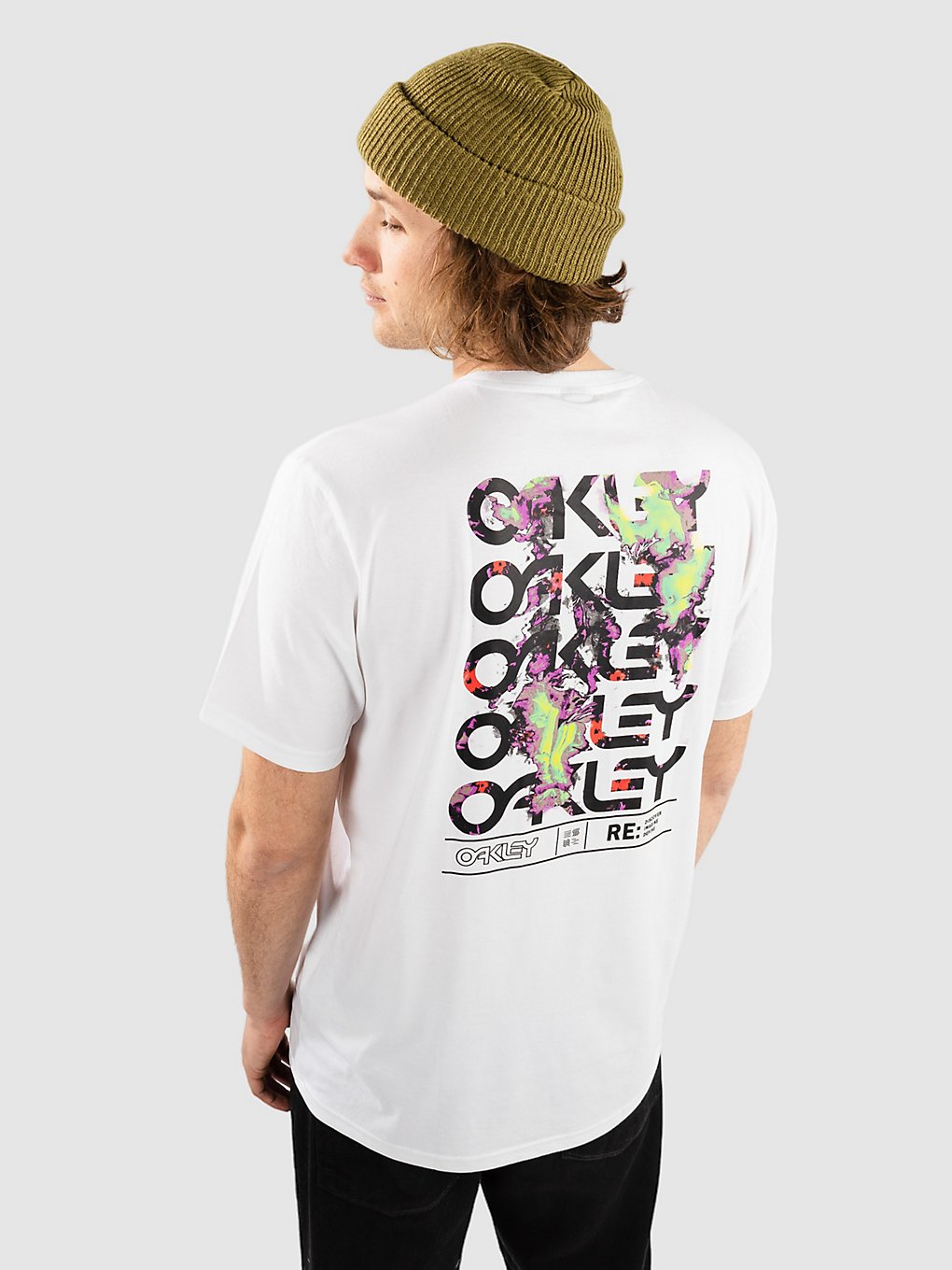 Oakley Wynwood Bark RC T-Shirt wit